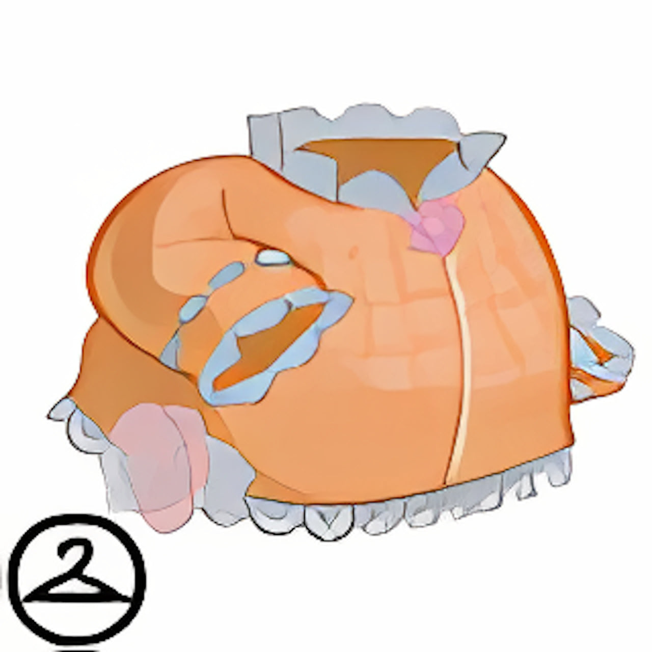 Dyeworks Orange: Baby Spring Jumper