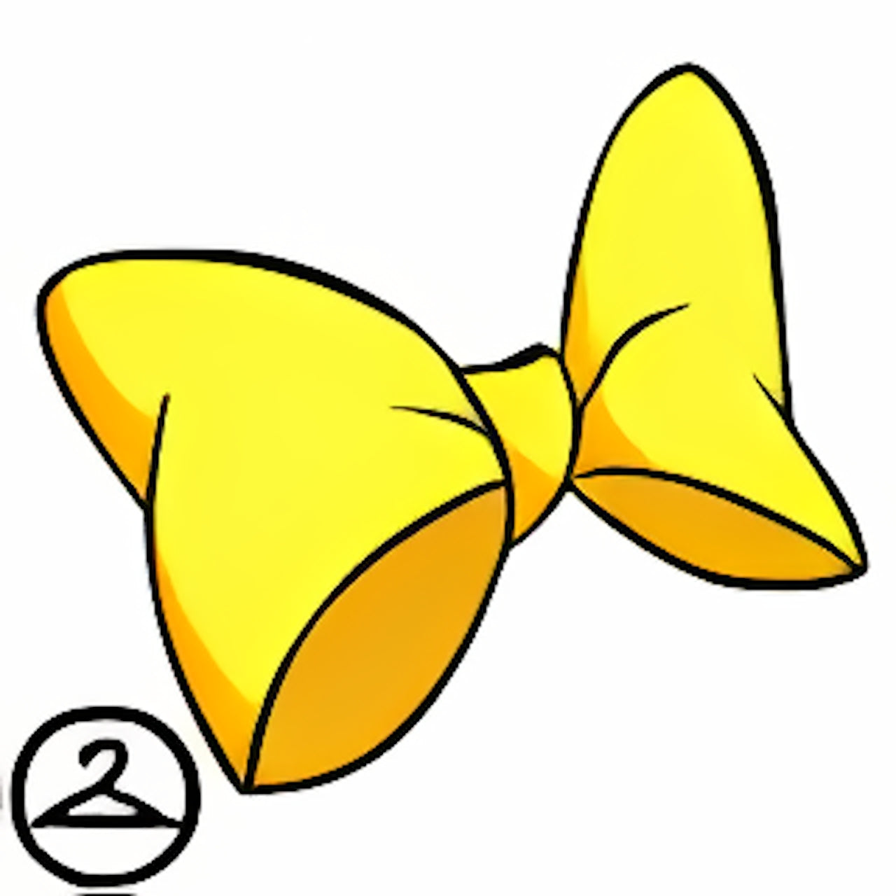 Dyeworks Yellow: Pastel Blue Hair Bow