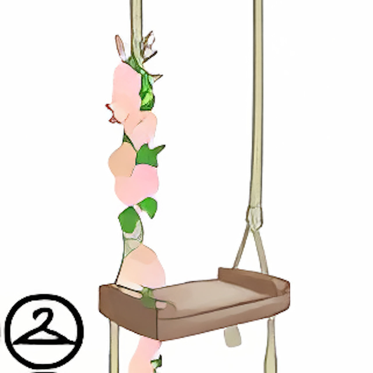 Premium Collectible: Blooming Flowers Swing