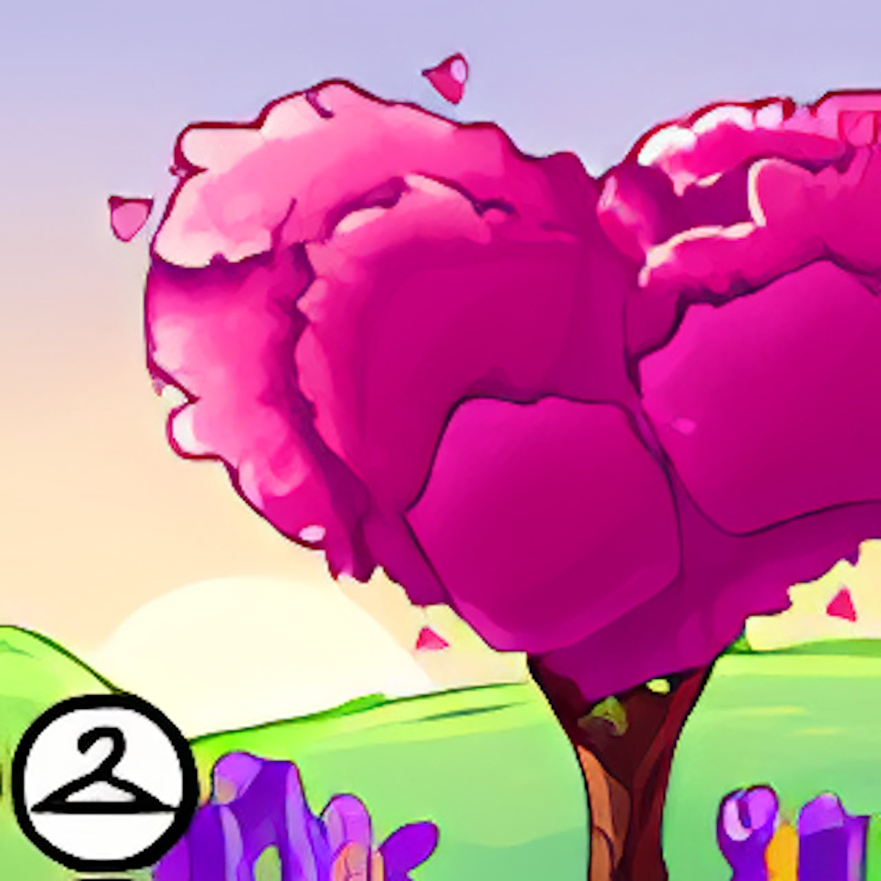 Premium Collectible: Heartwarming Field Background