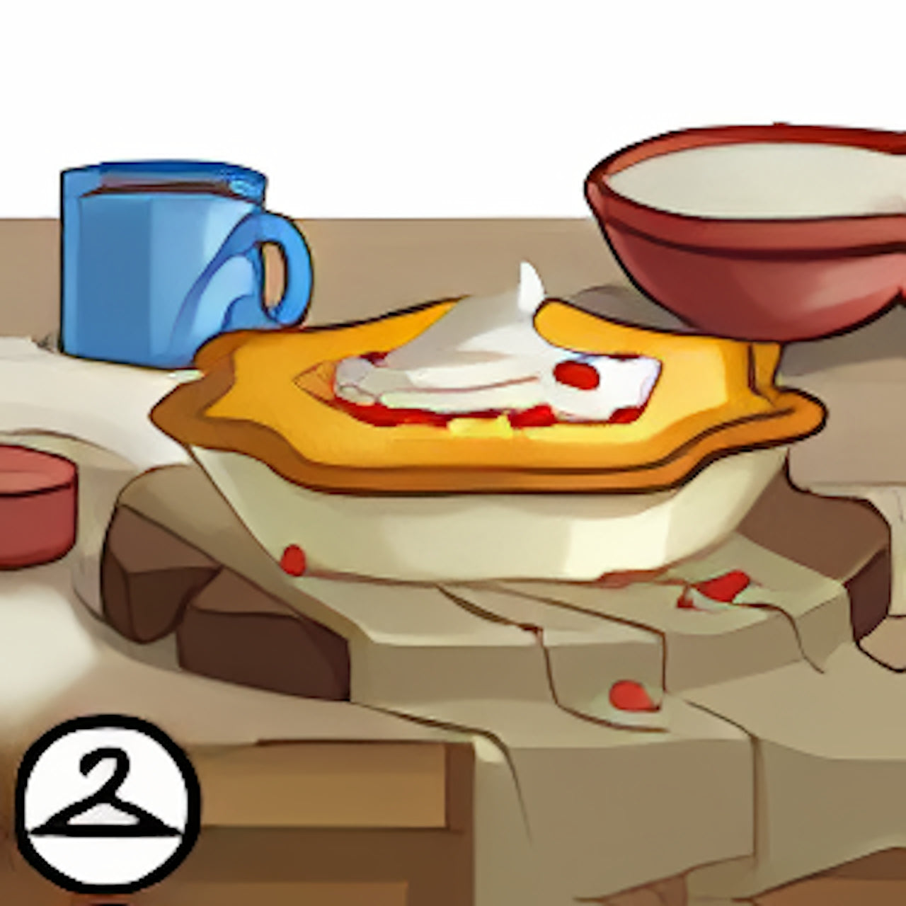 Premium Collectible: Pie Baking Foreground