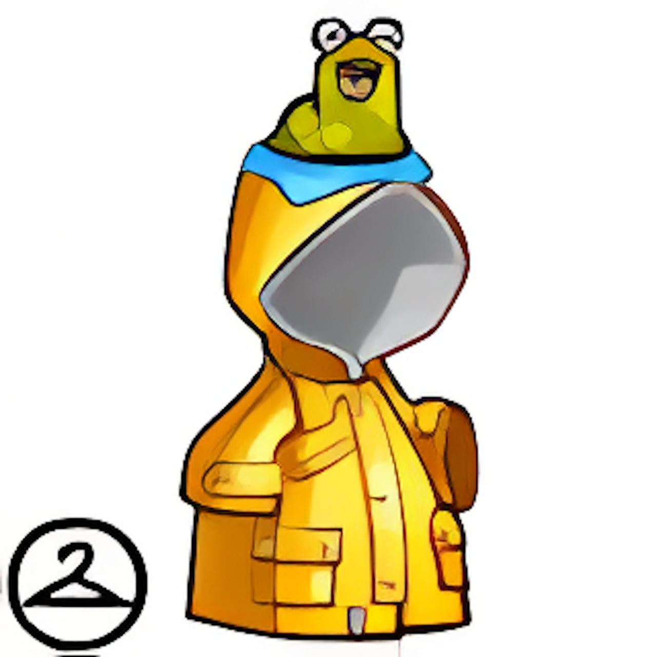 Premium Collectible: Slorg on a Raincoat
