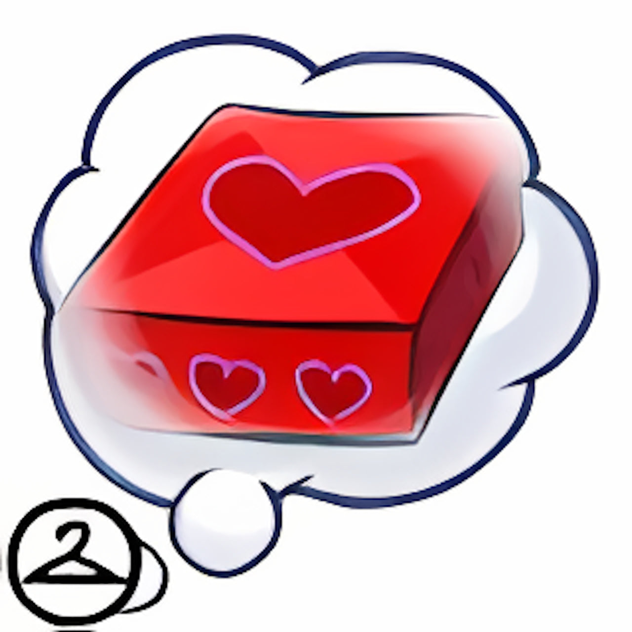 Chocolates Thought Bubble
