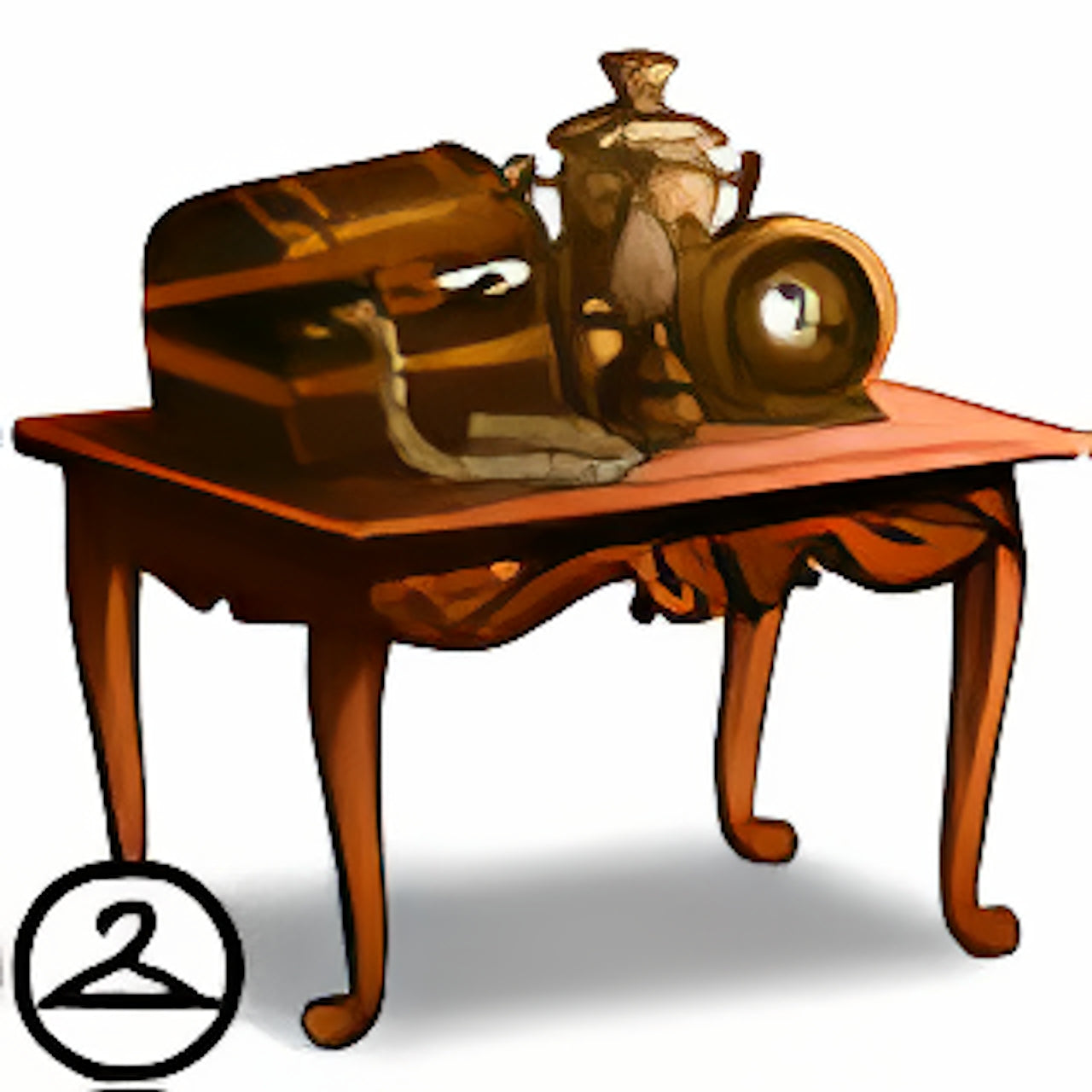 Table of Antique Treasures