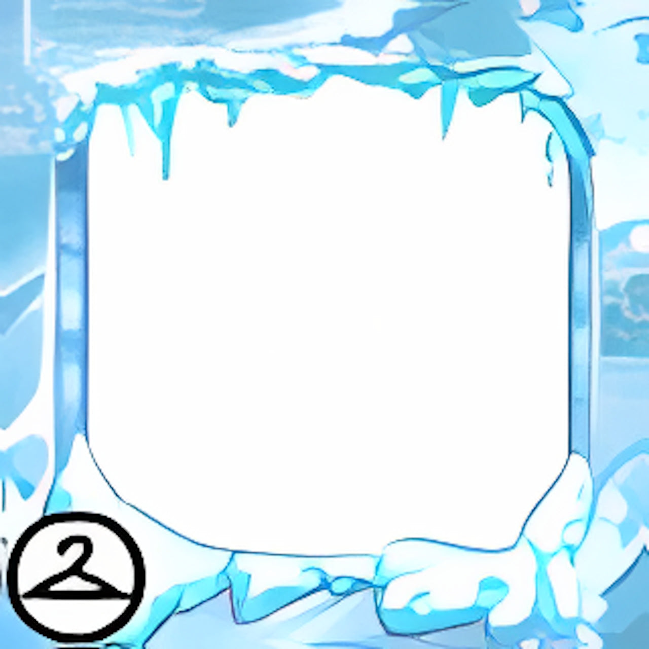 Frosted Frozen Frame