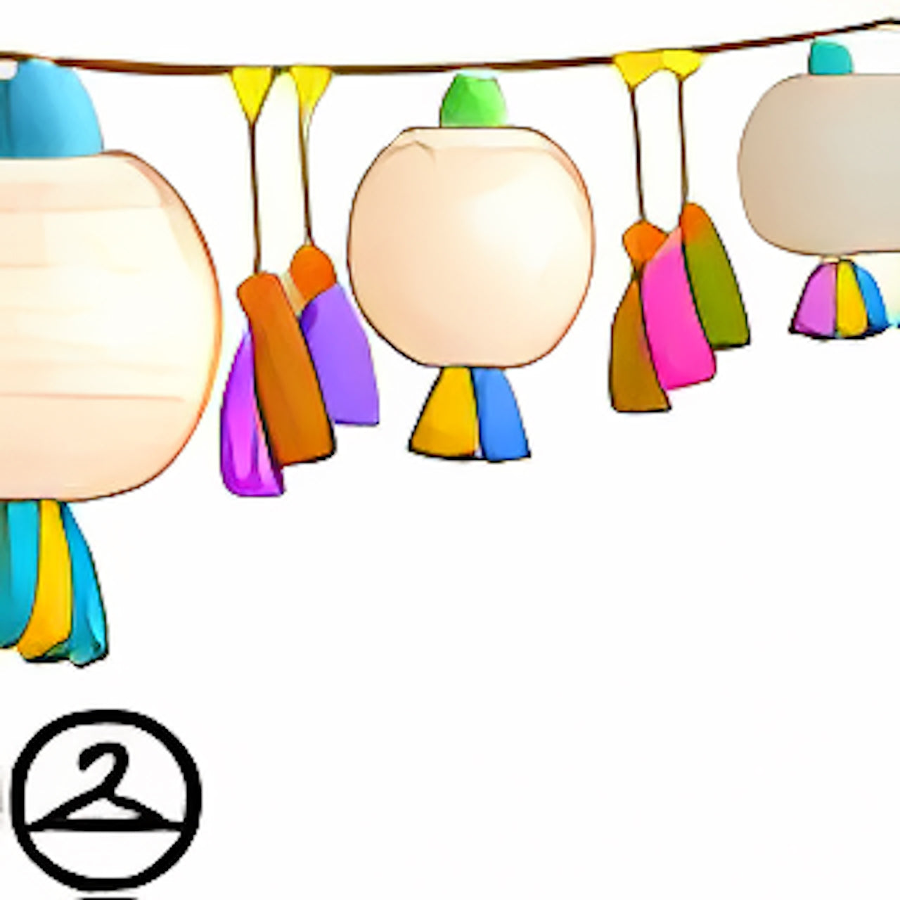 Party Tasseled Garland