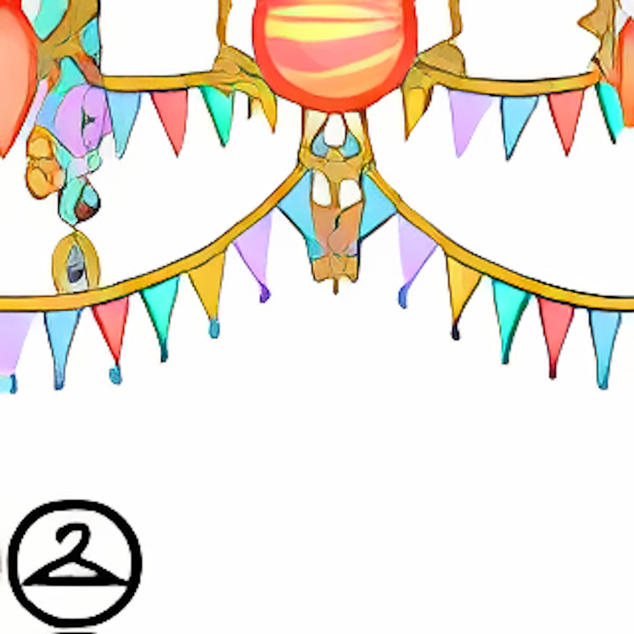 Miamouse Tight Rope Garland