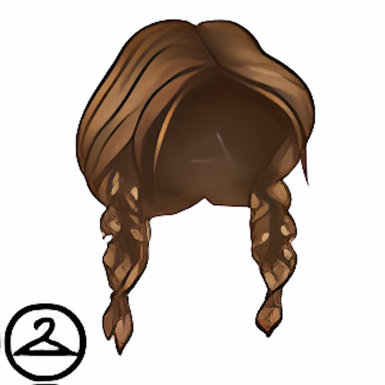 Fishtail Braided Pigtail Wig
