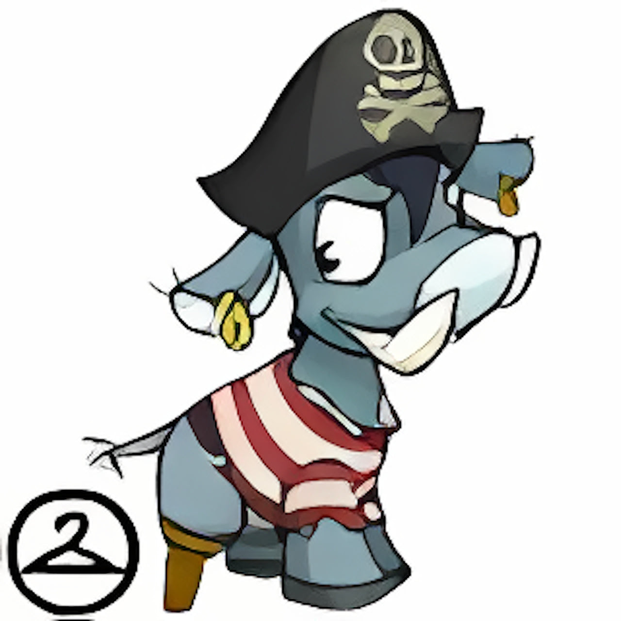 Nostalgic Pirate Moehog