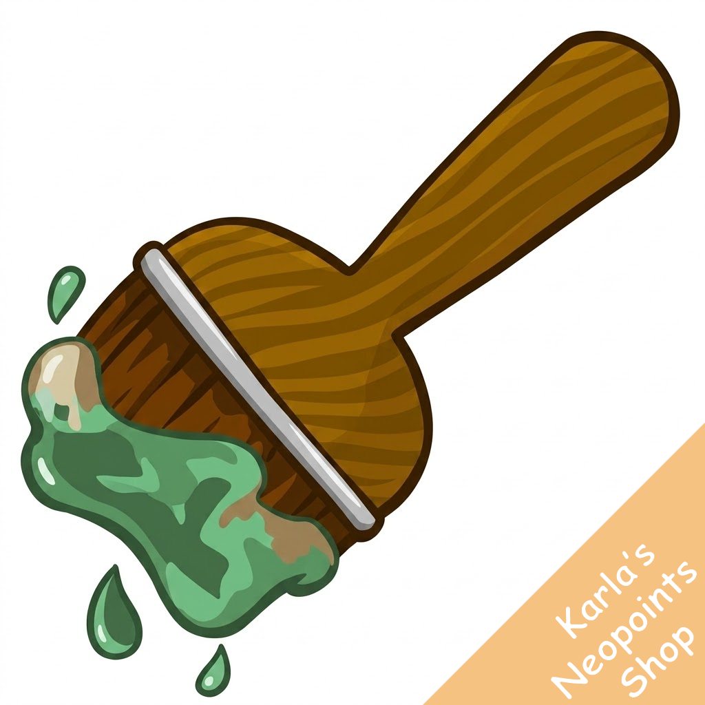 Camouflage Paint Brush