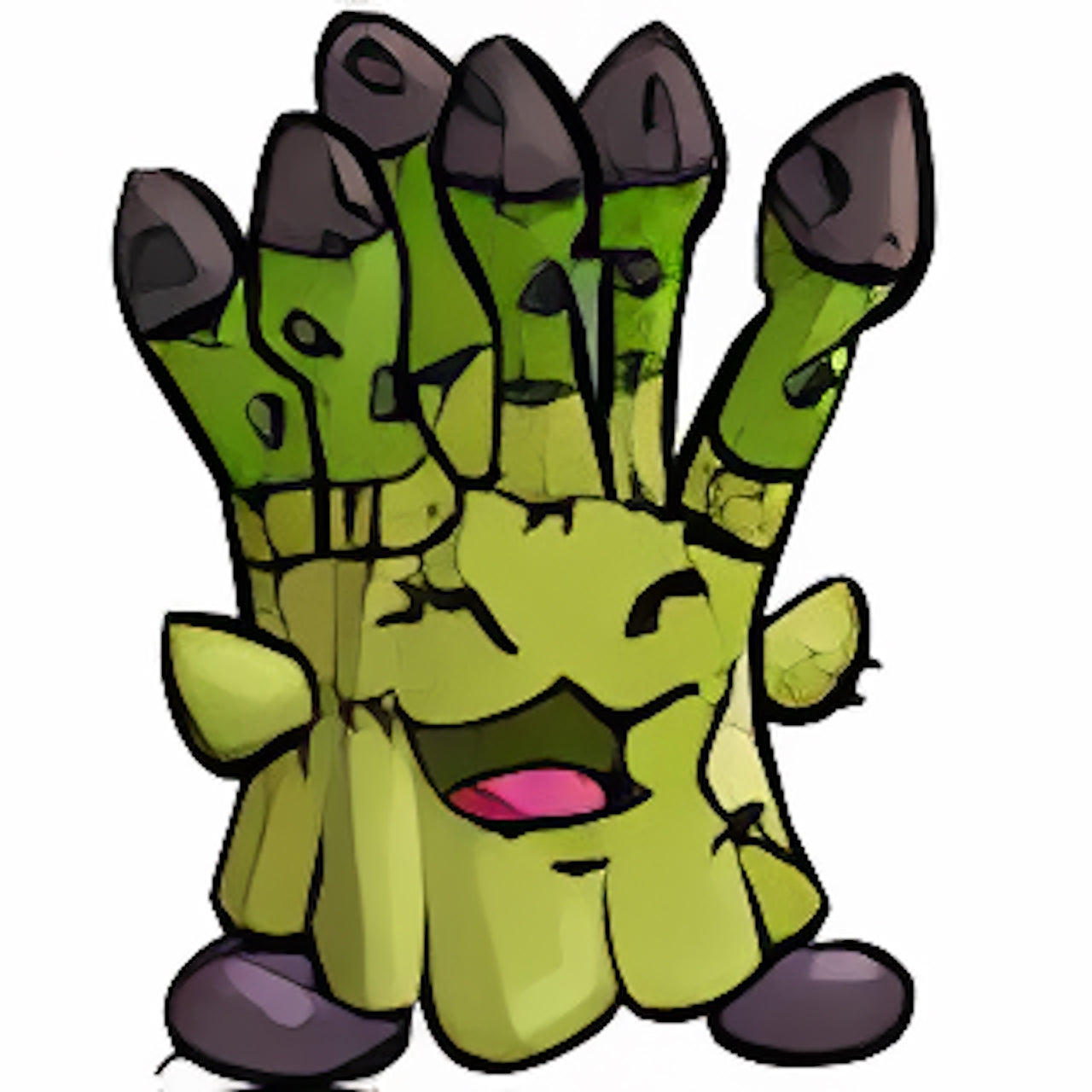 Asparagus Chia Plushie