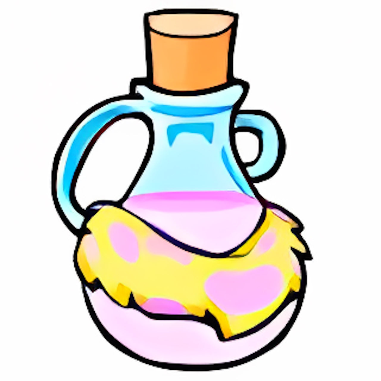 Yellow Cybunny Morphing Potion