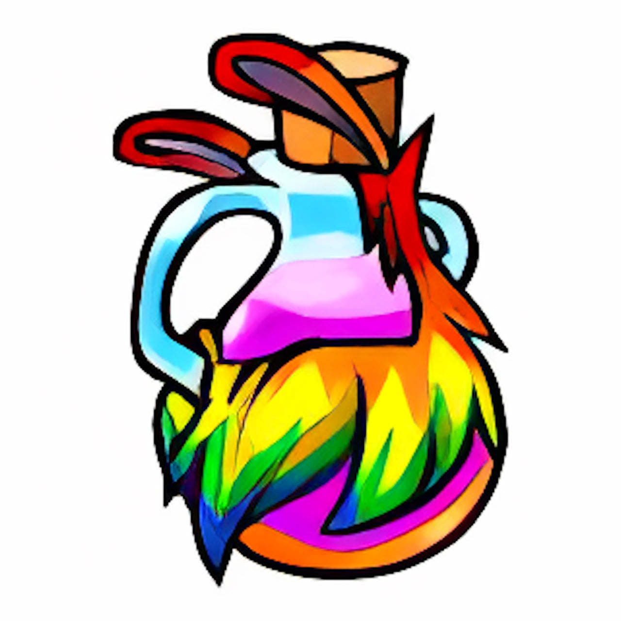 Rainbow Gnorbu Morphing Potion