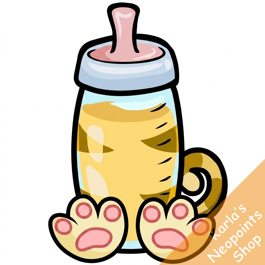 Baby Kougra Morphing Potion