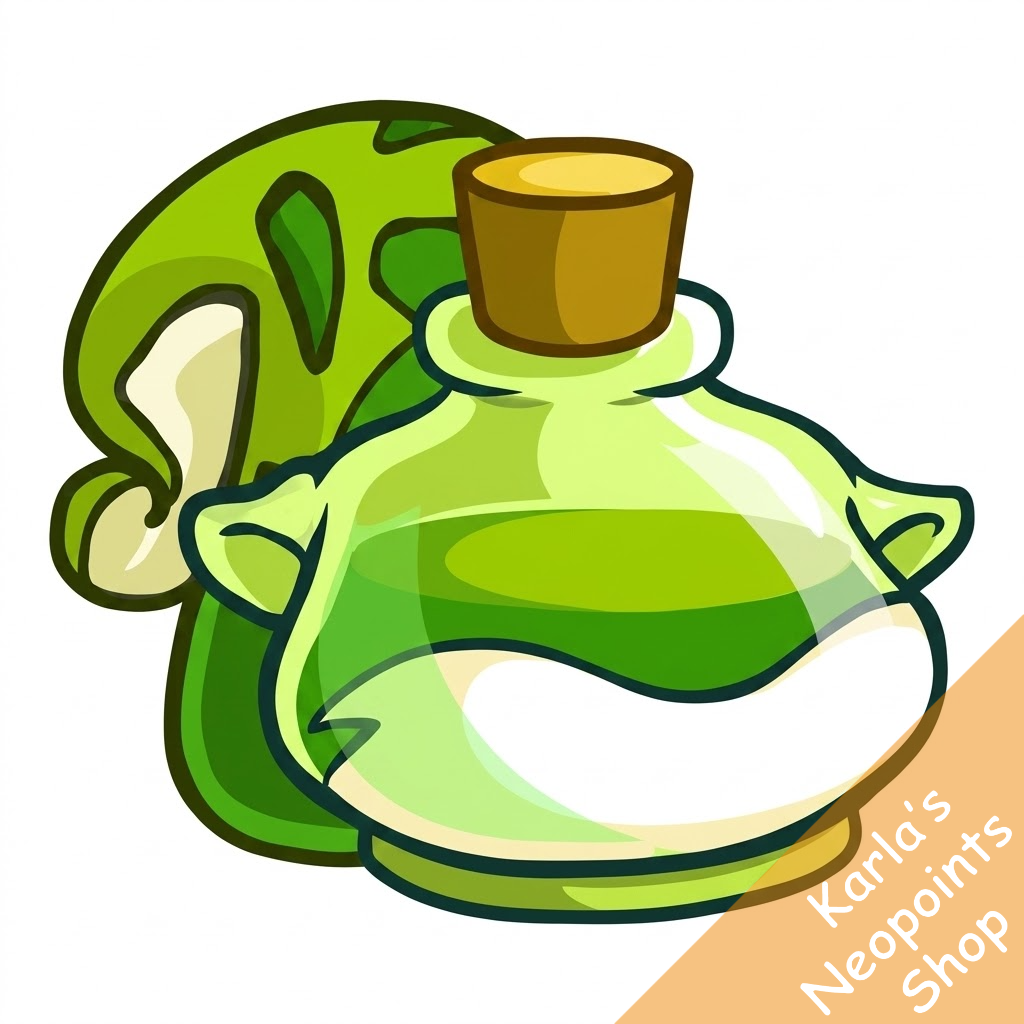 Green Lutari Morphing Potion