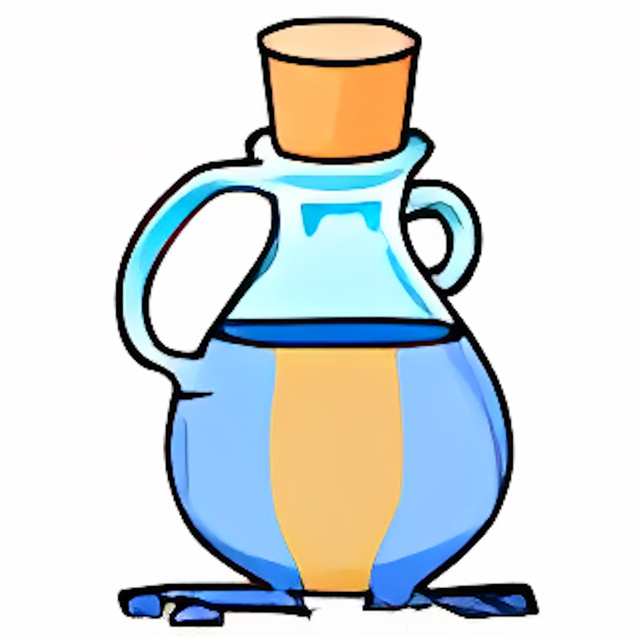 Blue Techo Morphing Potion