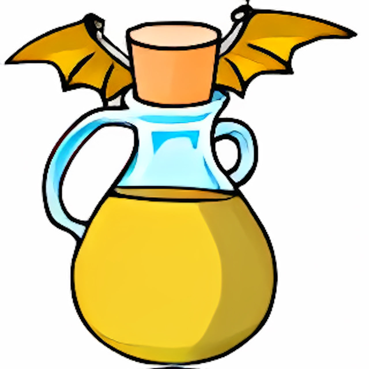 Yellow Korbat Morphing Potion