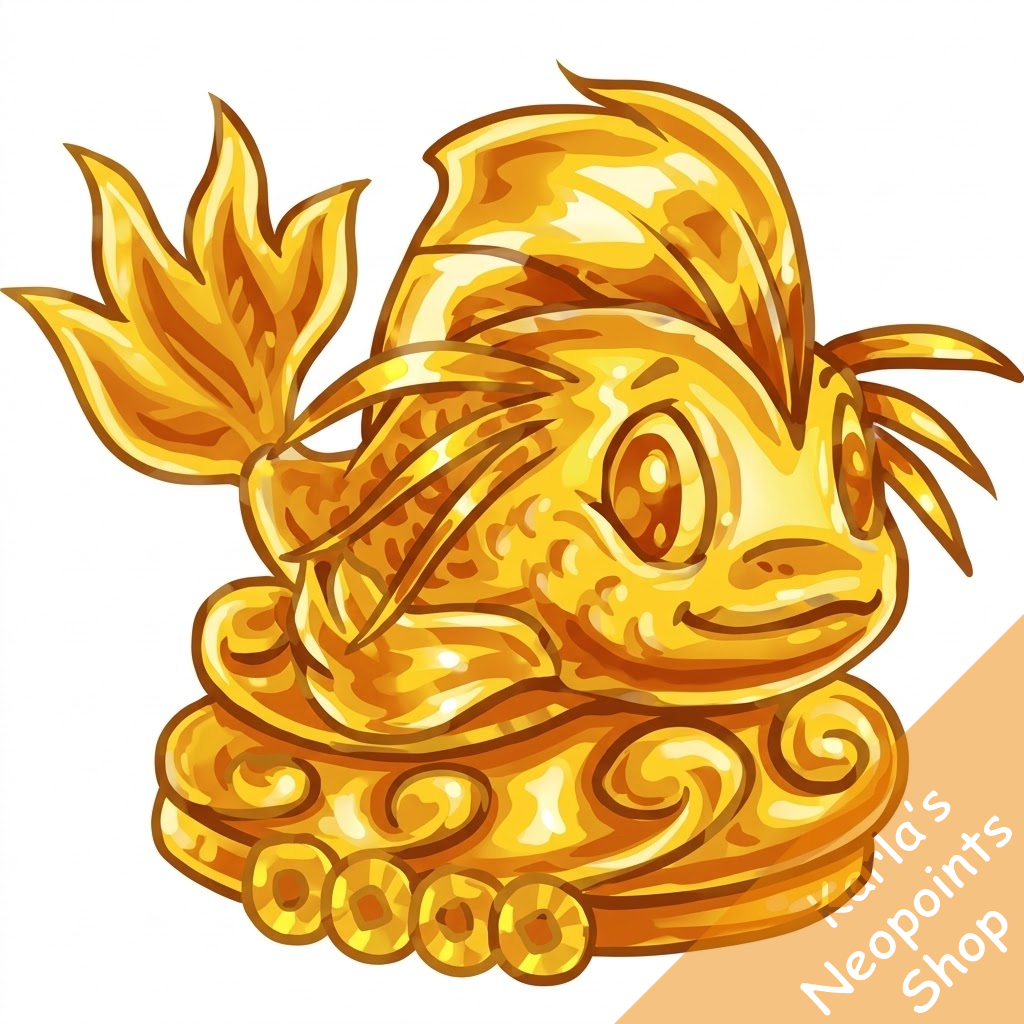 Golden Koi of the Deep
