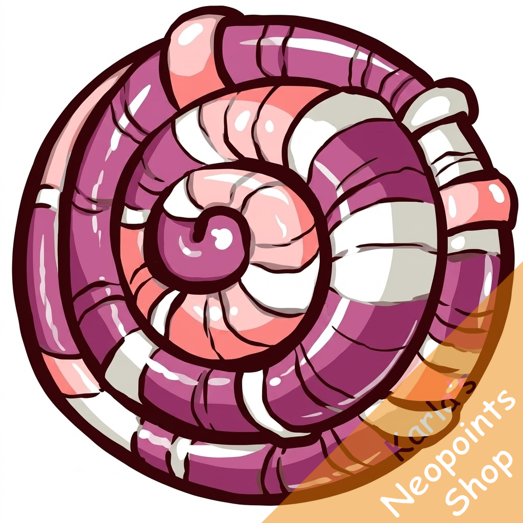Purple Spiral Shell