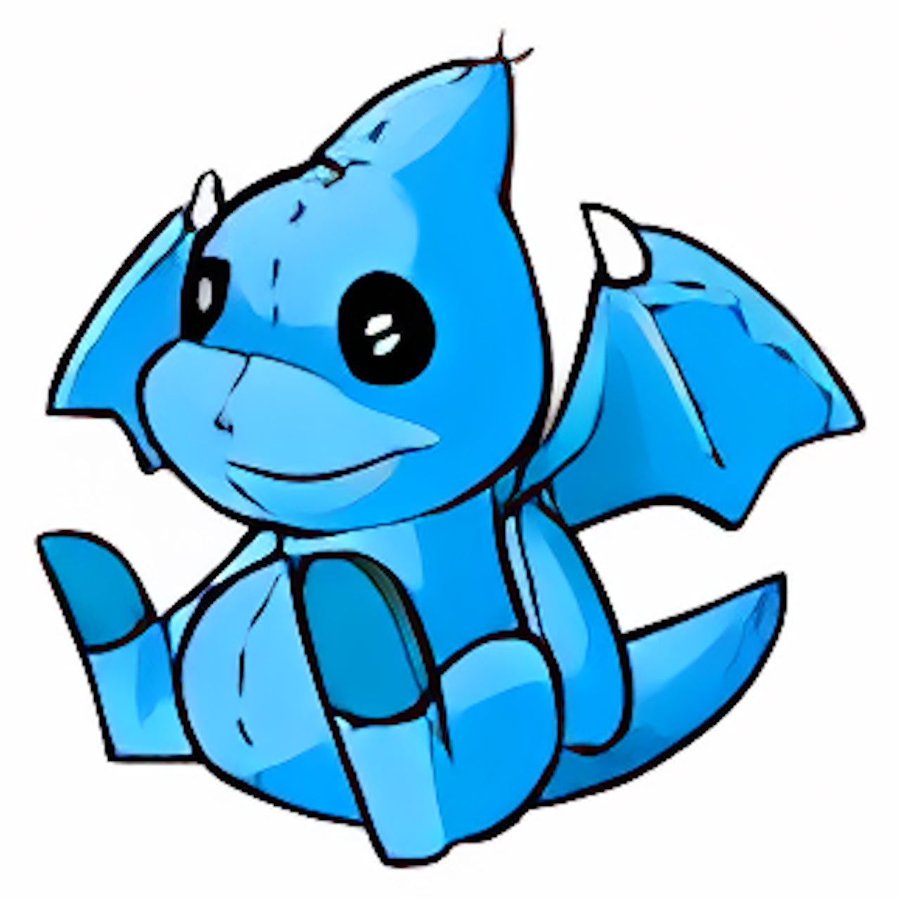 Magical Blue Shoyru Plushie