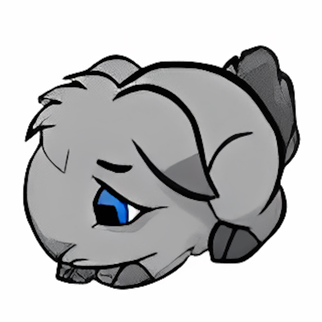 Grey Snowbunny