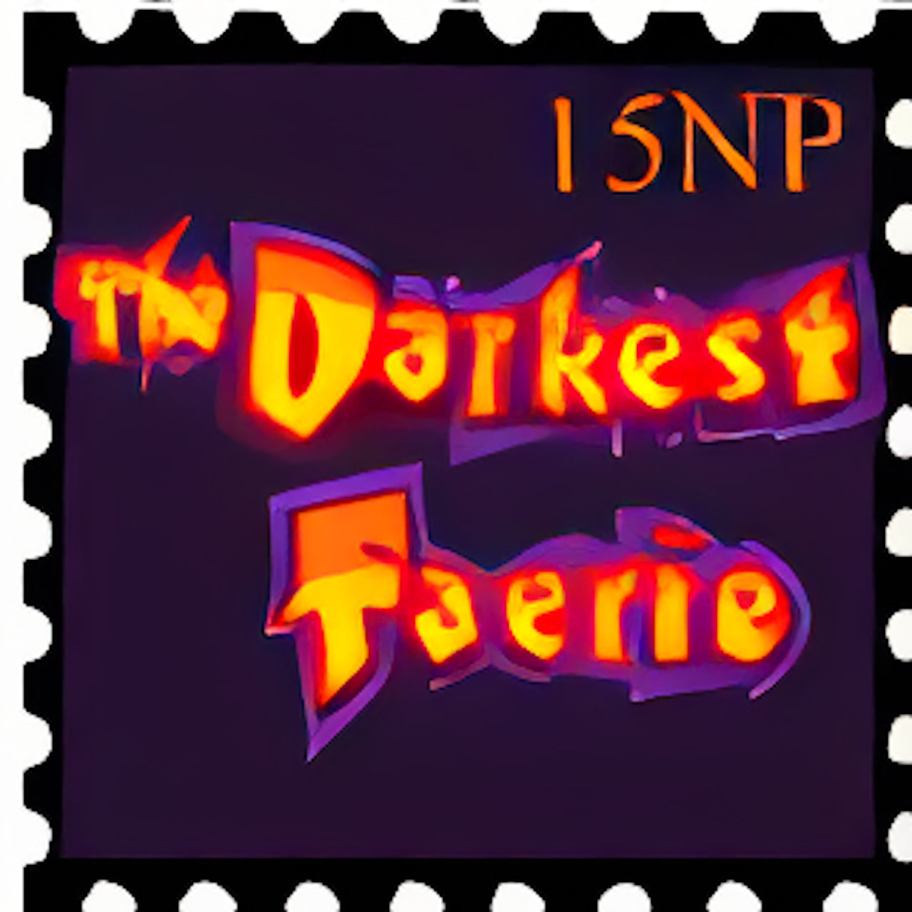 The Darkest Faerie Stamp