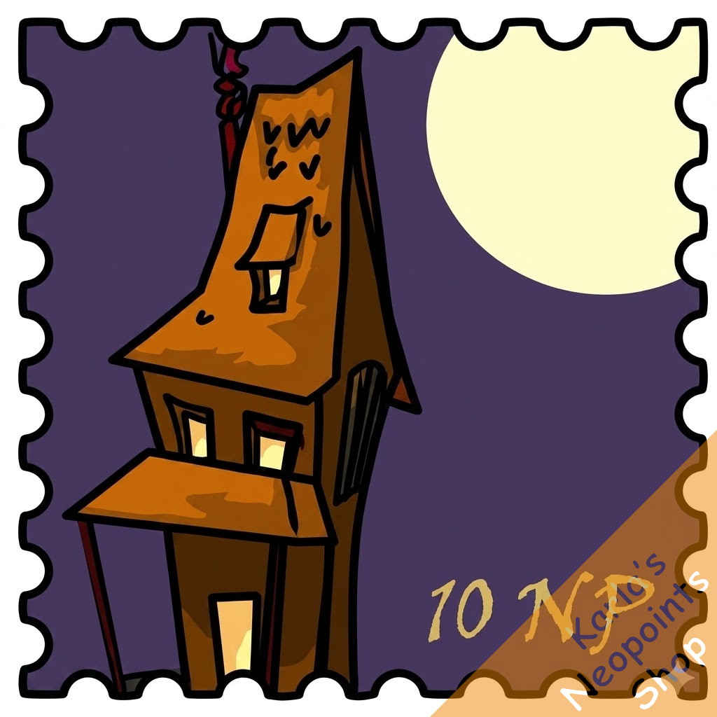 Haunted Mansion Stamp