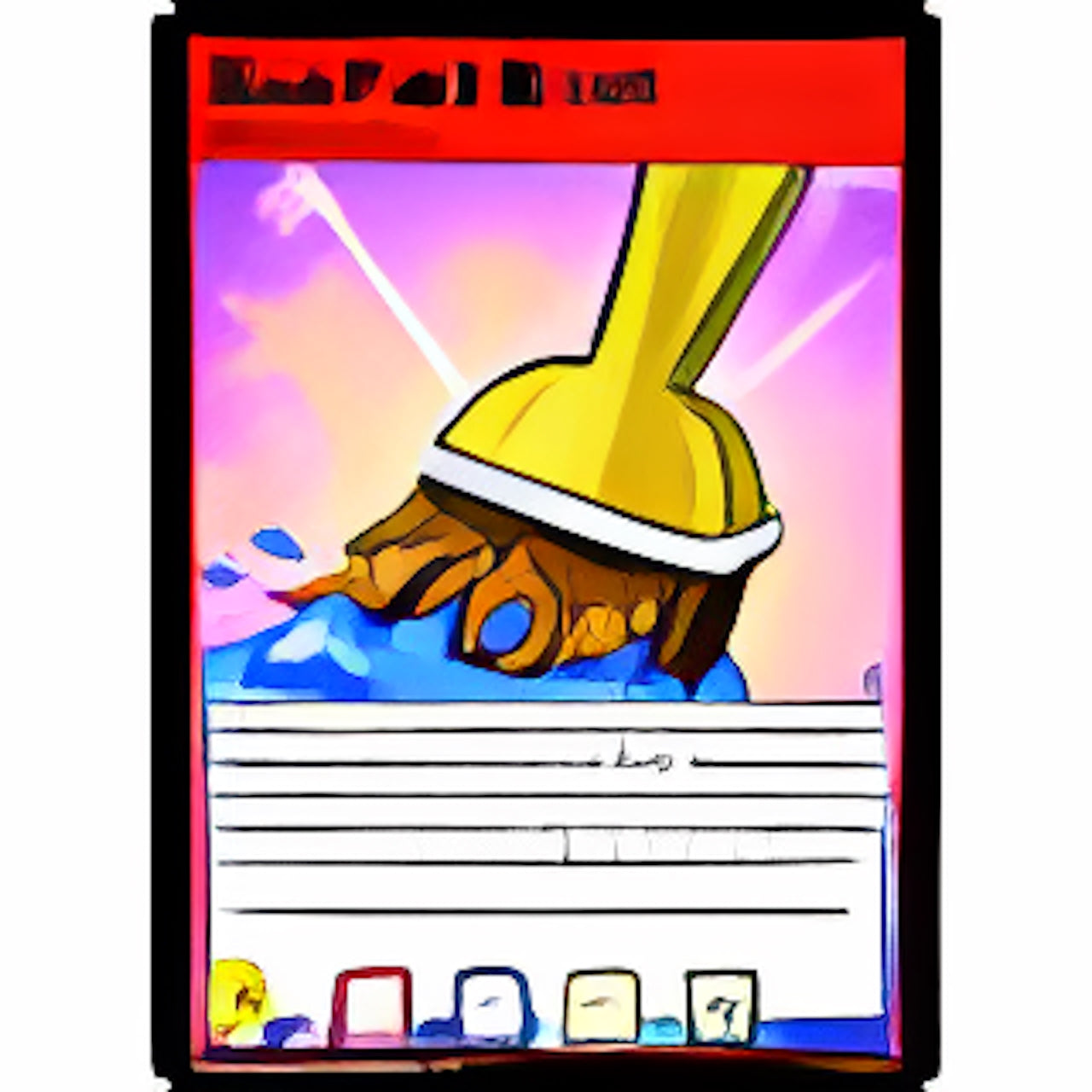 Blue PaintBrush (TCG)