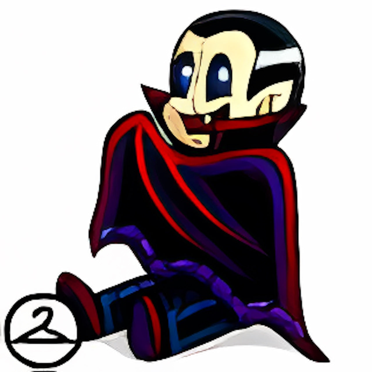 Bat Boy Plushie Handheld