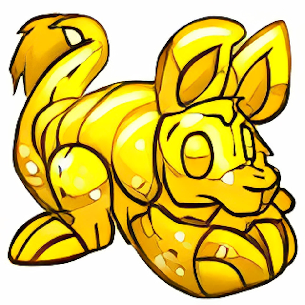 Golden Bori Plushie