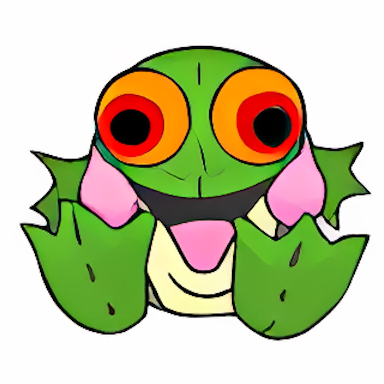 Green Frogarott Plushie