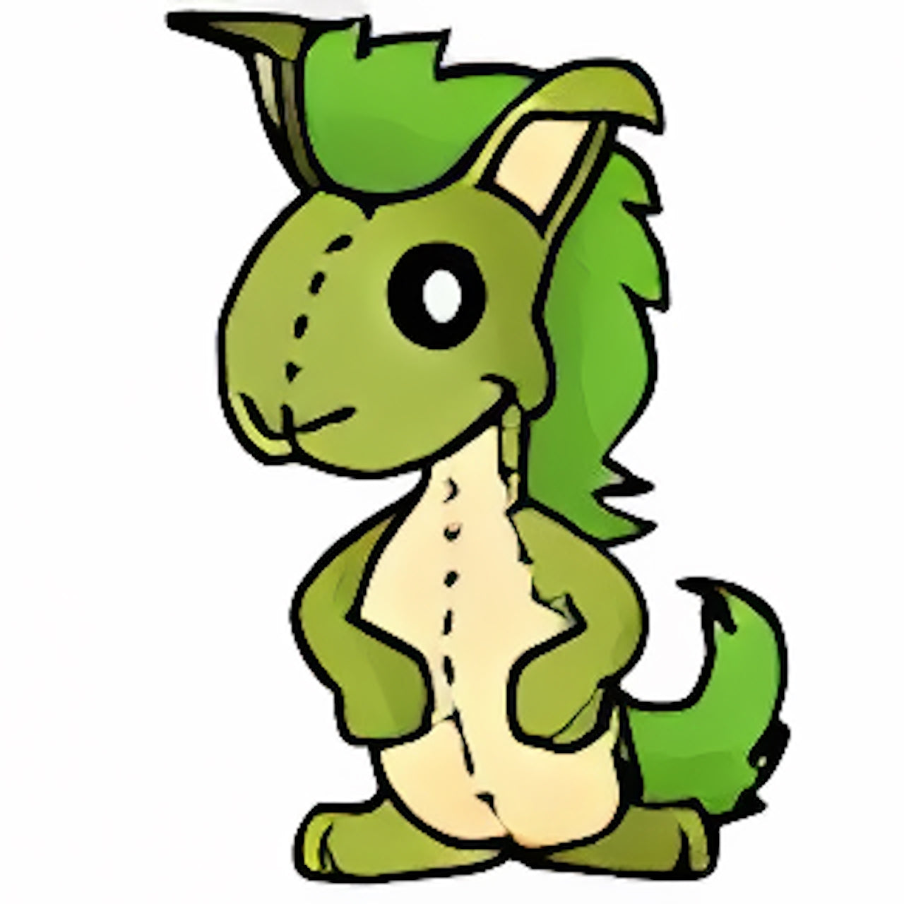 Magical Green Kyrii Plushie