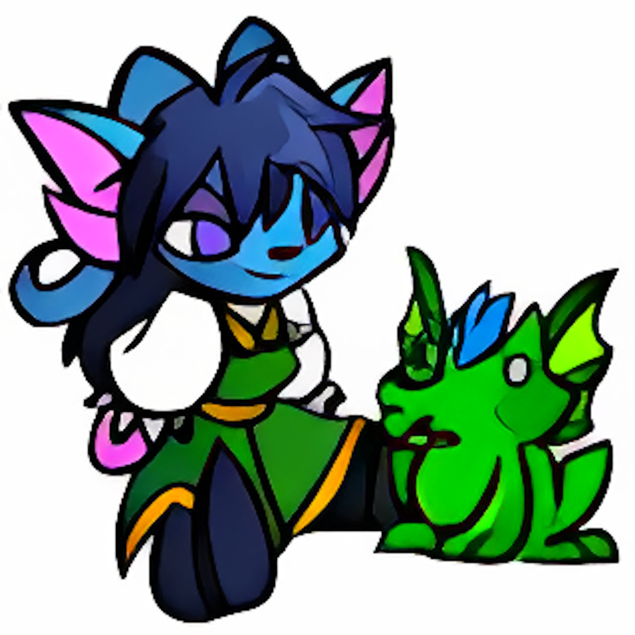 Roberta and Mortog Action Figure