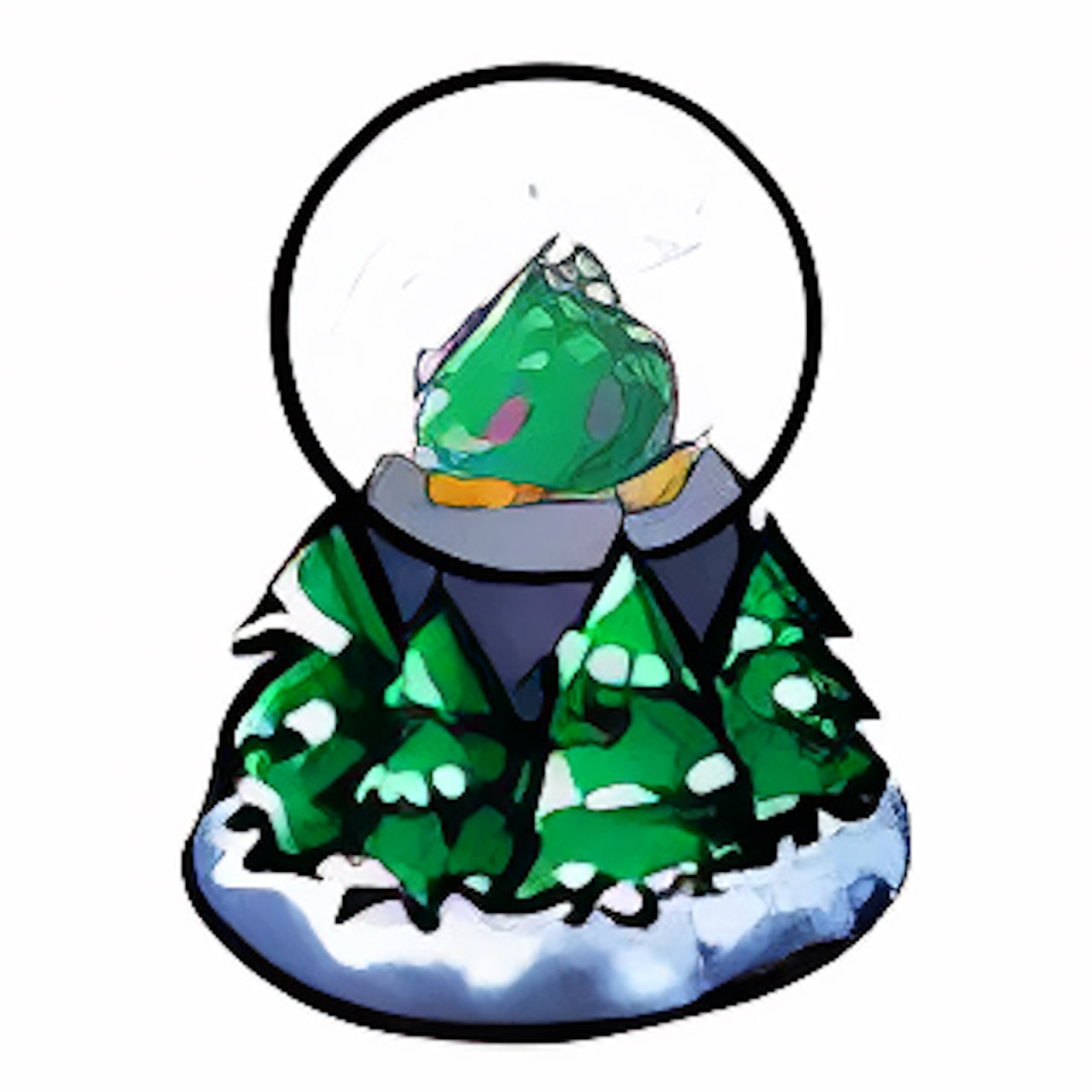 Winter JubJub Snowglobe