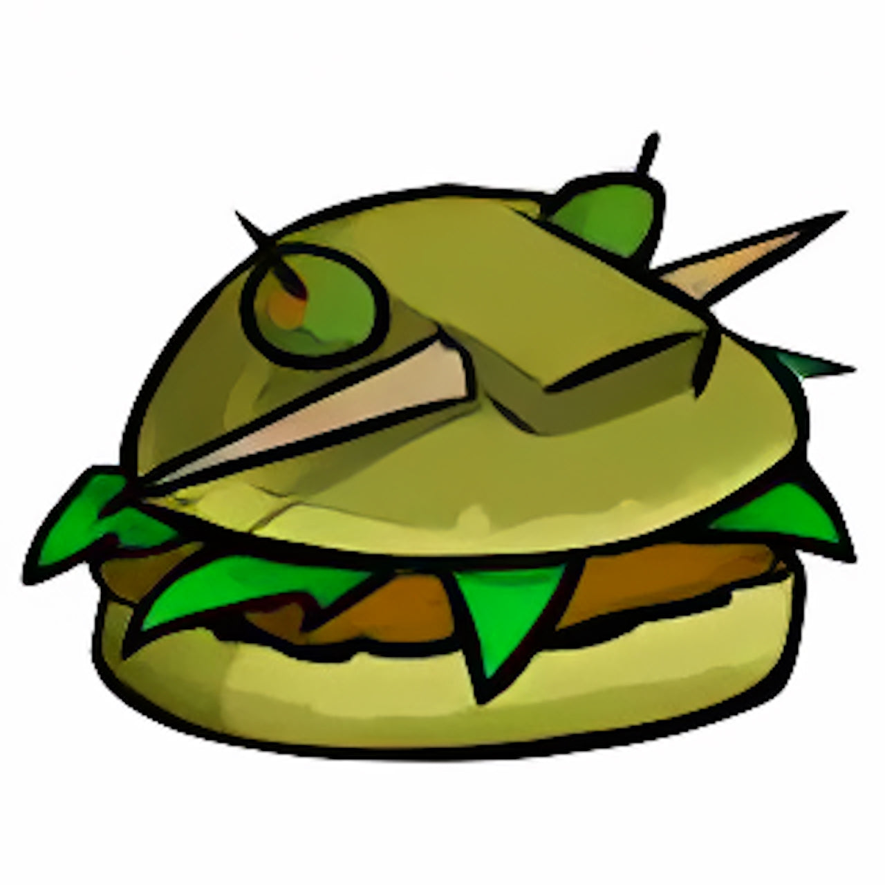 Mystery Island Tiki Burger