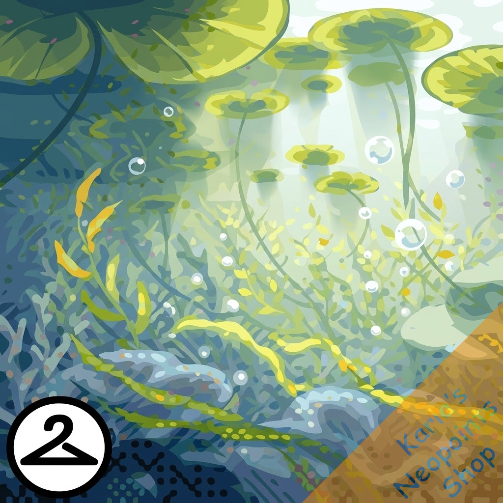 Oversized Underwater Background