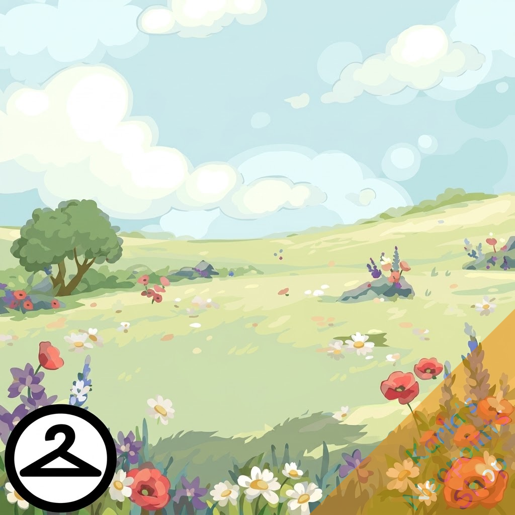 Open Meadow Background