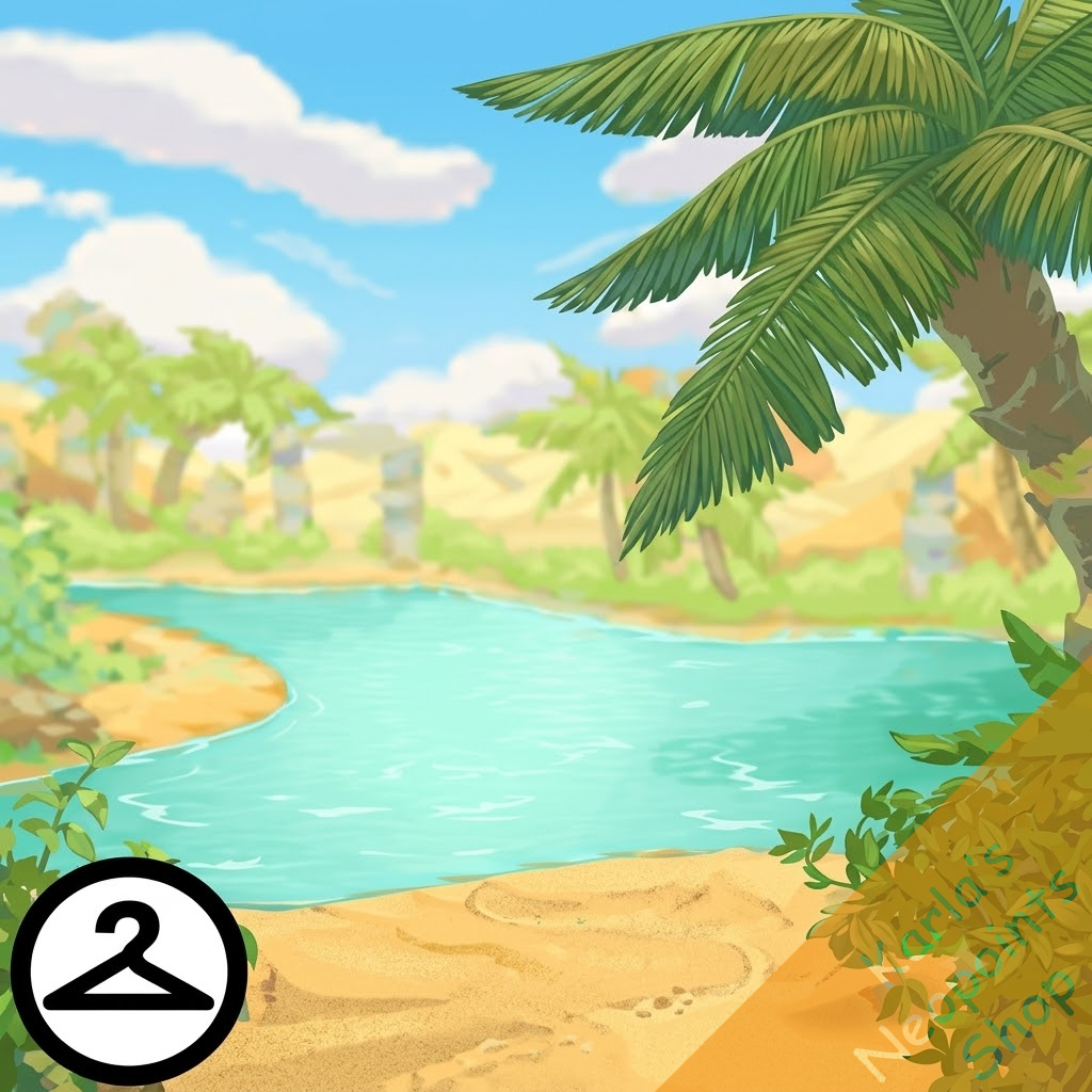 Quenching Lost Desert Oasis Background
