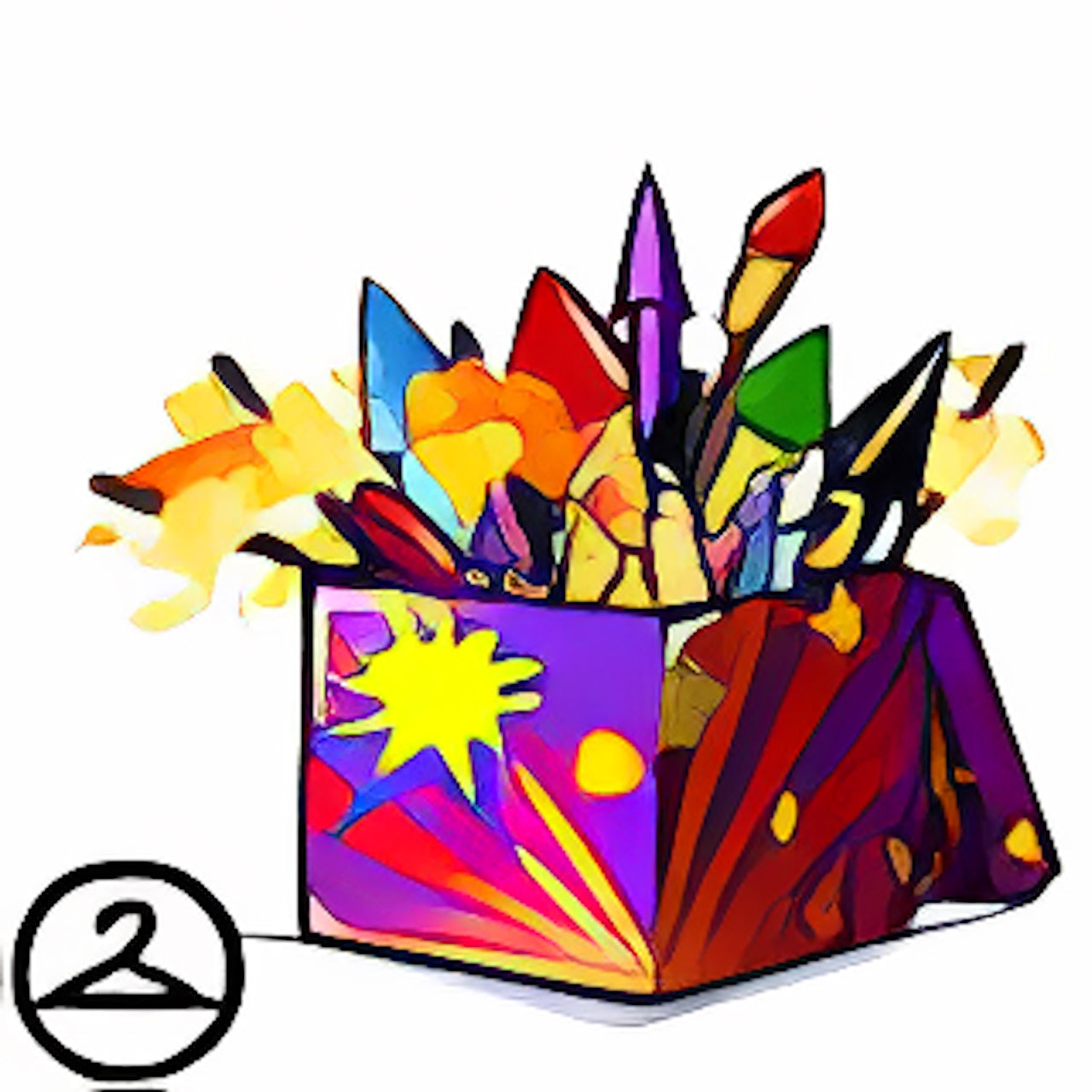 Box of Celebratory Fireworks