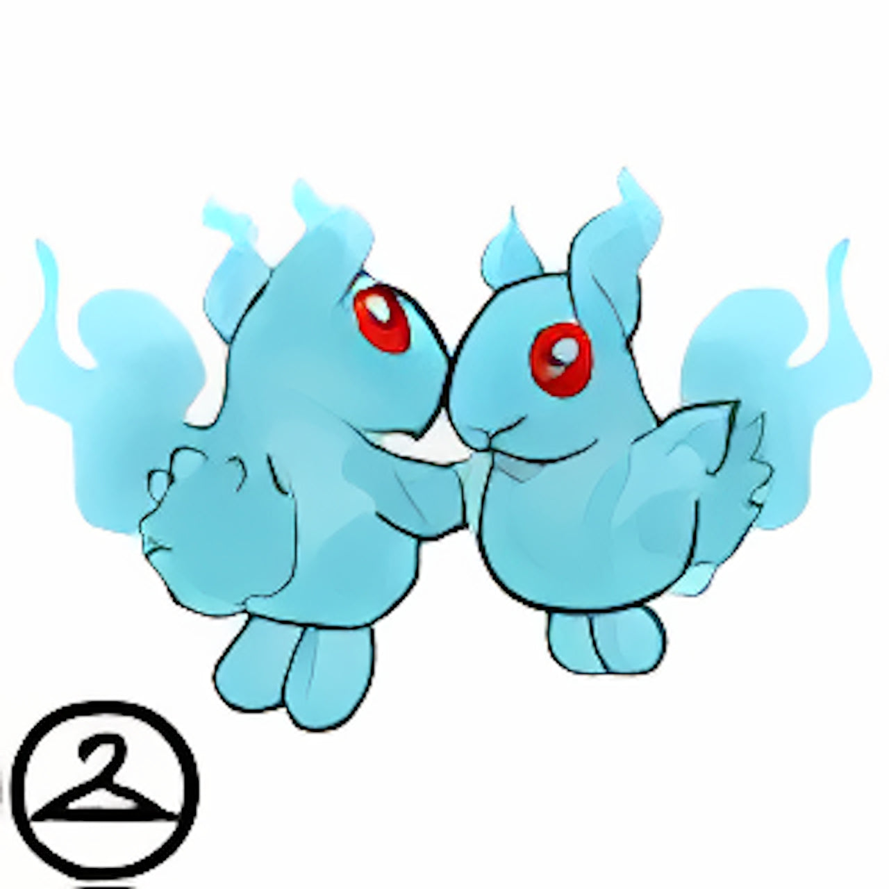 Waltzing Ghost Meepits Foreground