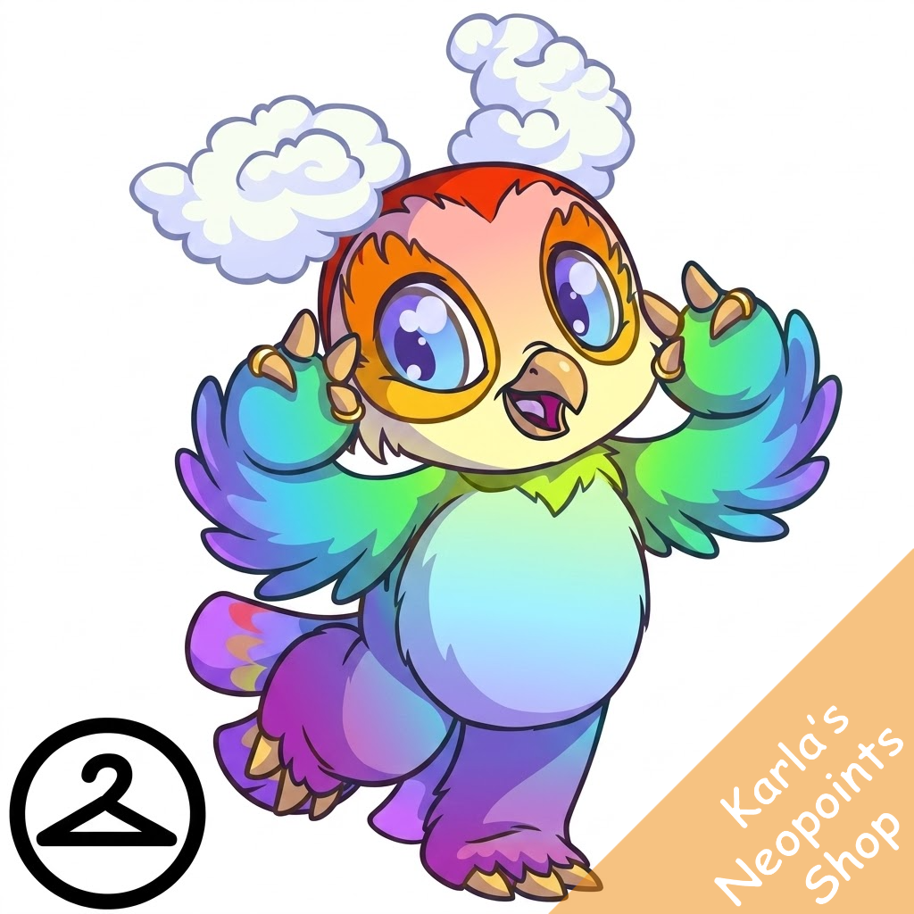 Adoring Rainbow Vandagyre