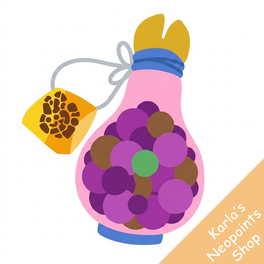 Raspberry Usuki Gumballs