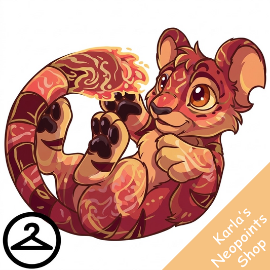 Prismatic Sunrise: Coastal Water Kougra