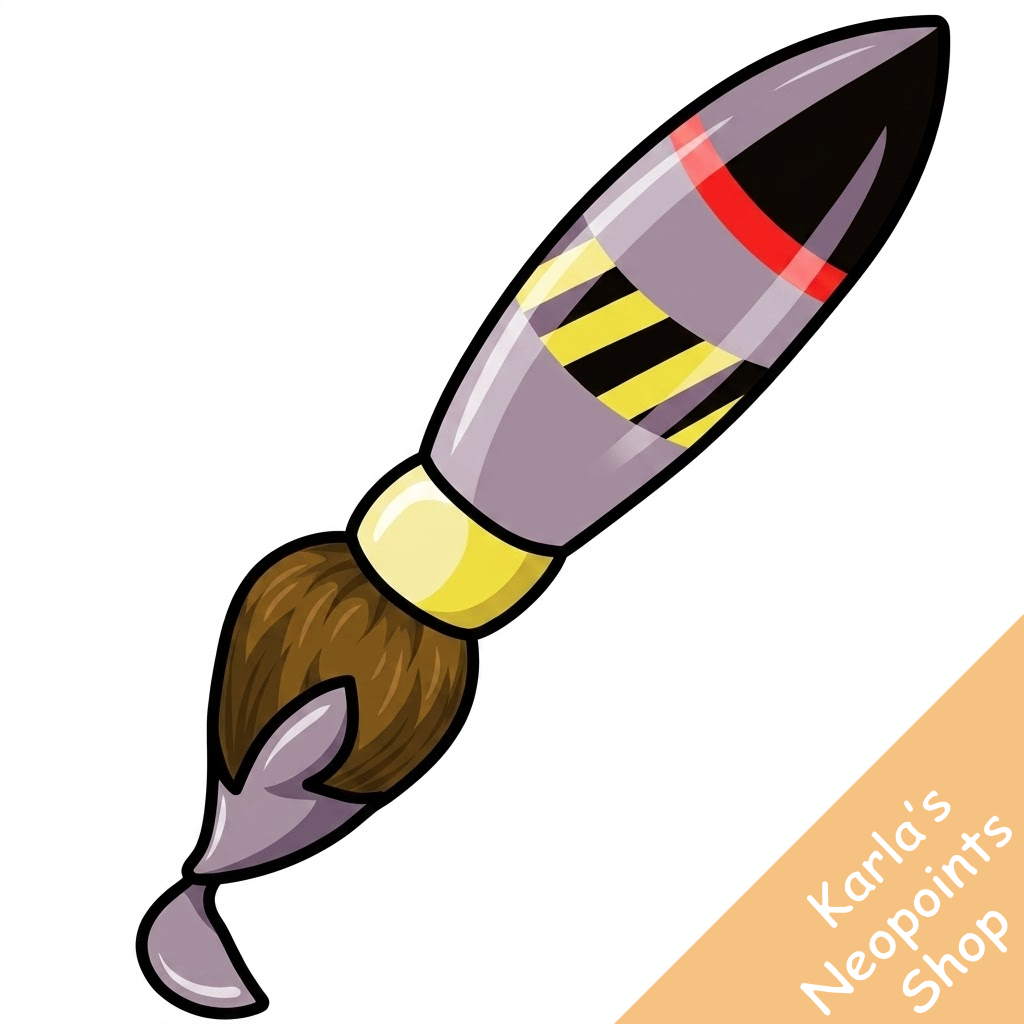 Robot Petpet Paint Brush
