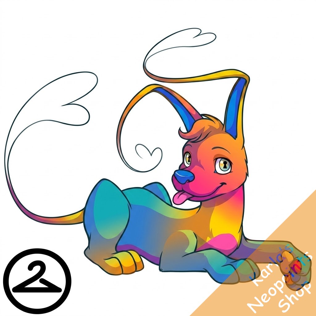 Prismatic Pansexual: Adoring Rainbow Gelert
