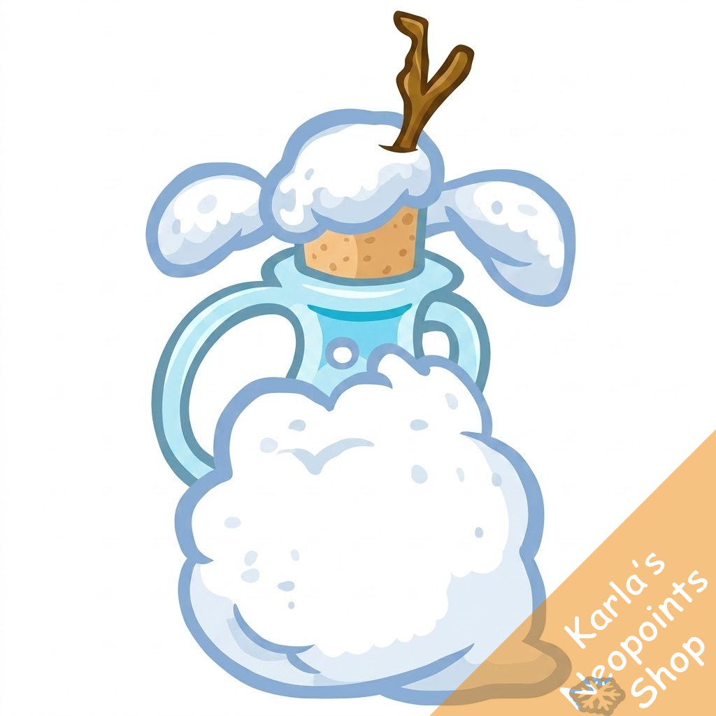 Snow Blumaroo Morphing Potion