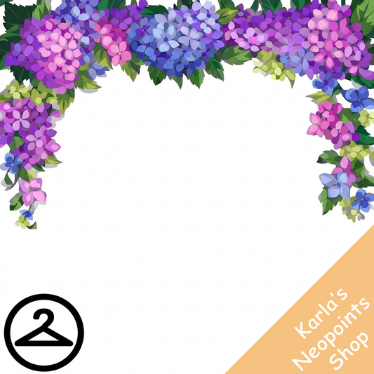 Plentiful Hydrangea Flowers Garland