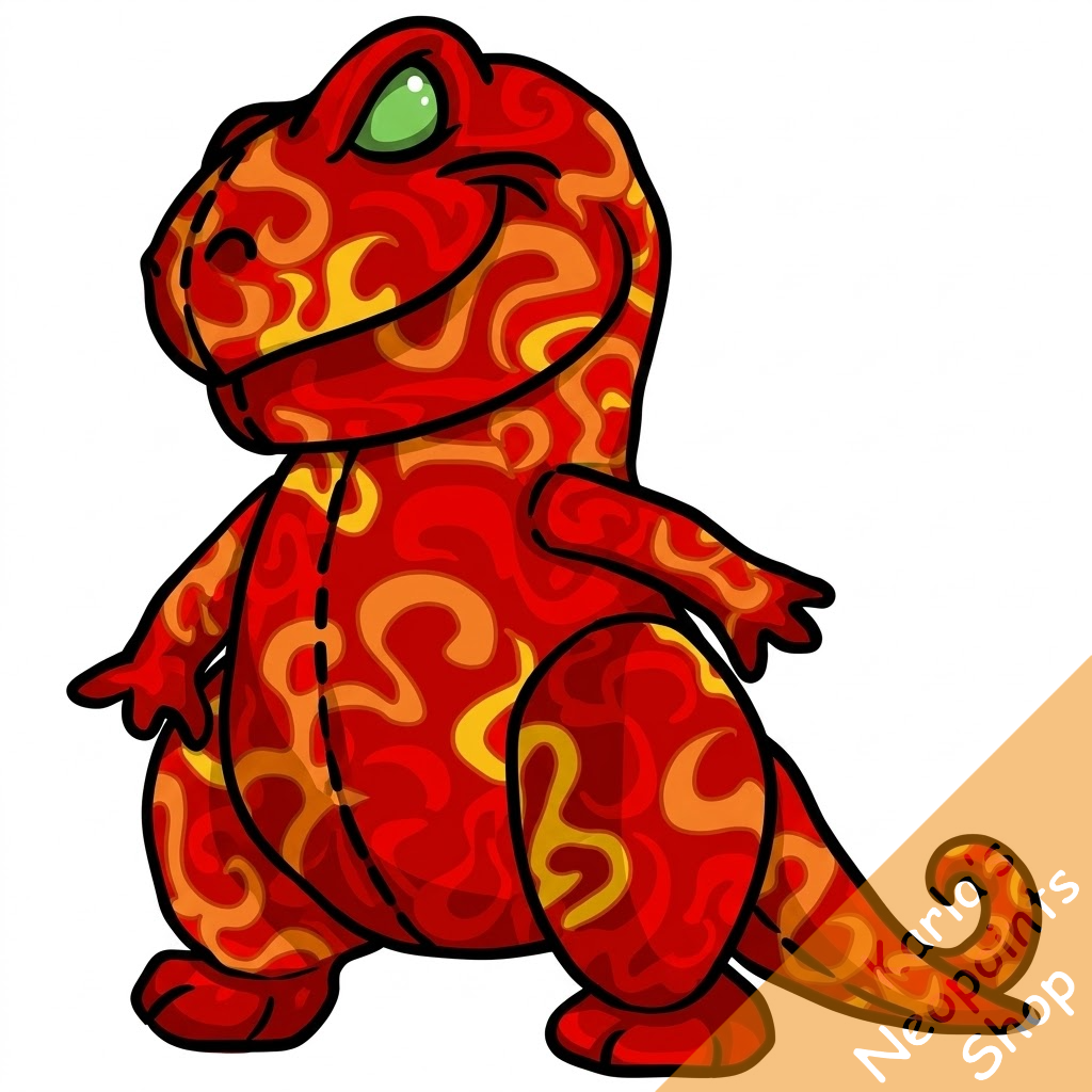 Guardian of Fire Magic Plushie