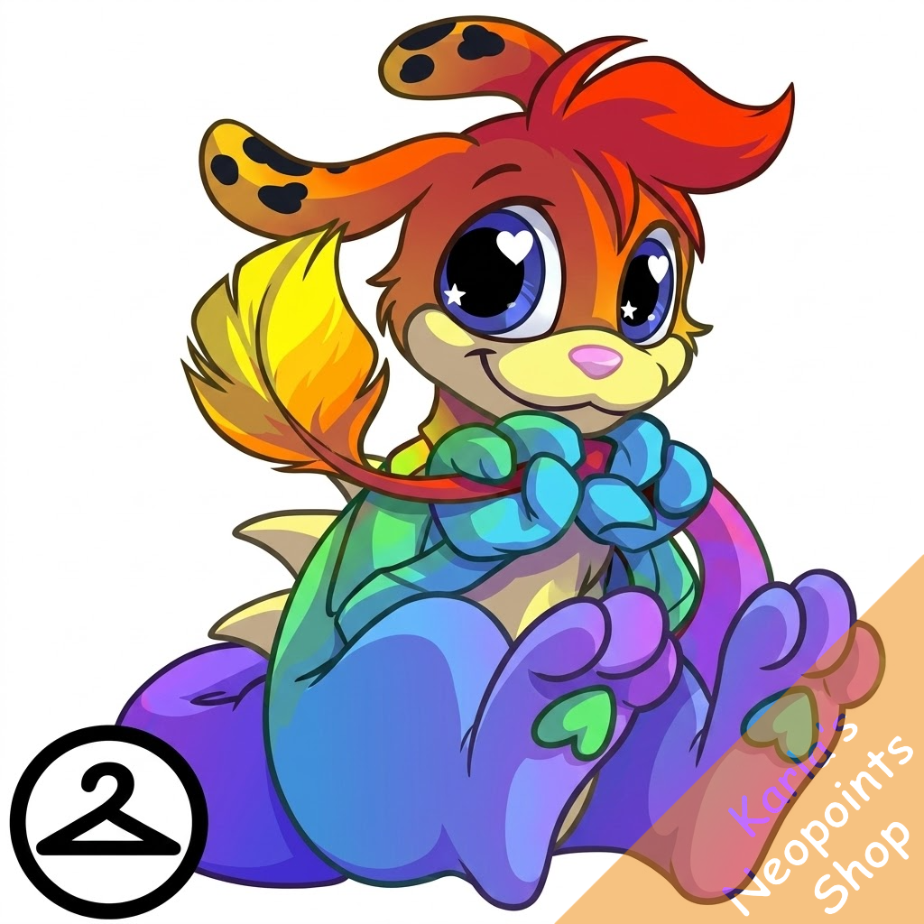 Adoring Rainbow Zafara