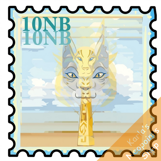 Holographic Coltzans Shrine Stamp